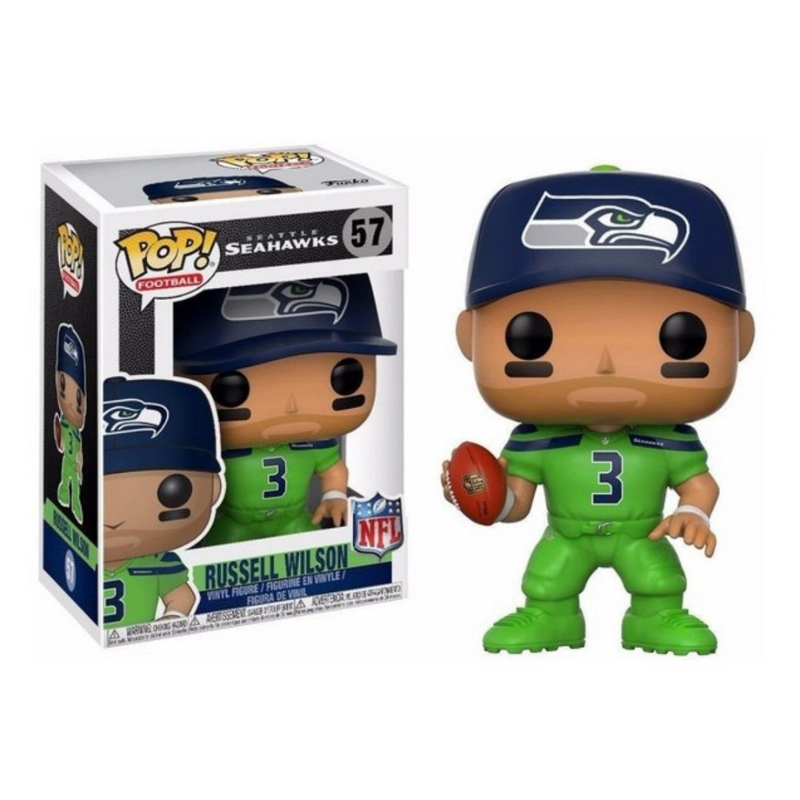 Funko Pop! Football Seahawks Russell Wilson 57 Original - Moça do