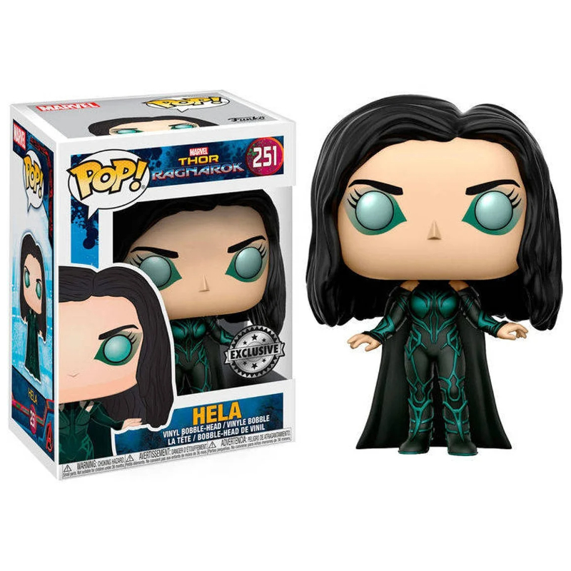 Funko Pop! Marvel Thor Ragnarok Hela 251 Exclusivo Original - Moça