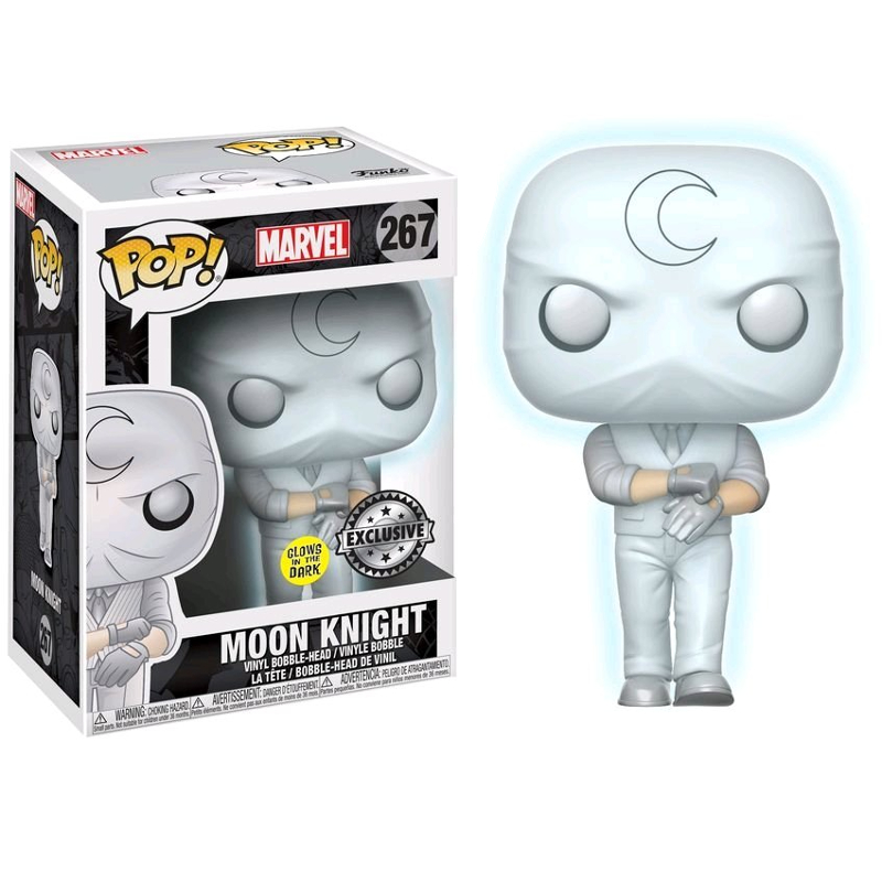 Funko Pop! Marvel Moon Knight 267 Exclusivo Glow Original - Moça