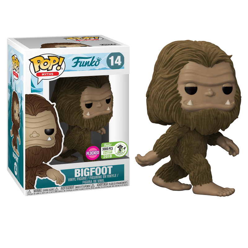 Funko Pop! Myths Funko Bigfoot 14 Exclusivo Flocked Original