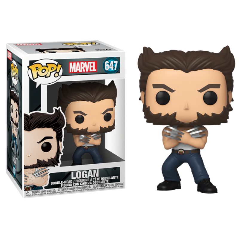 Funko Pop! Marvel X-Men Logan 647 Original Colecionavel - Moça do