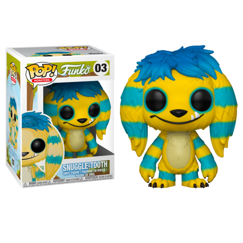 Funko Pop! Monsters Funko Snuggle-Tooth 03 Original Colecionavel
