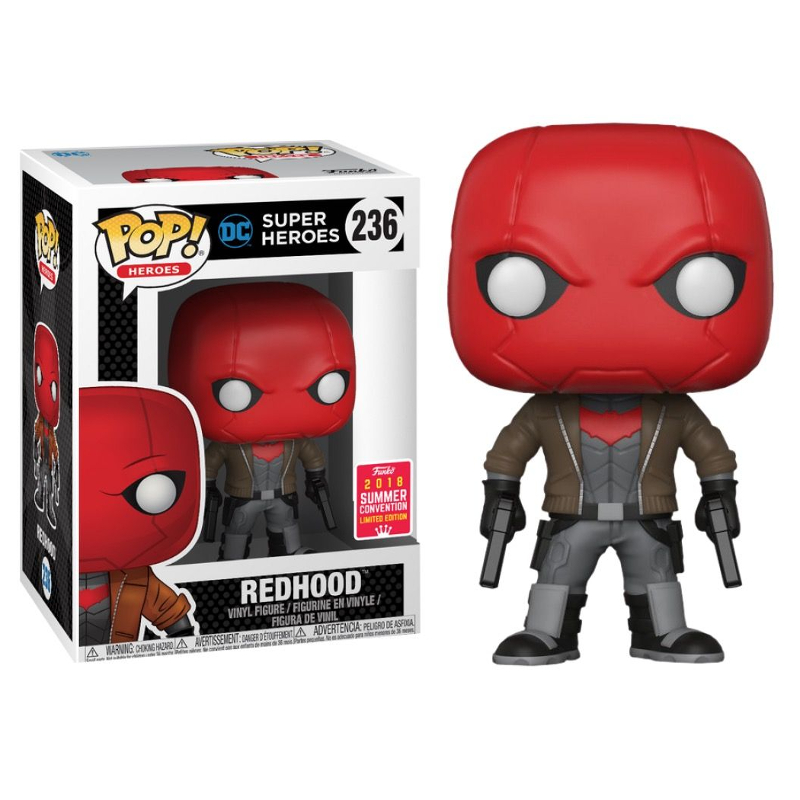 廃盤レア Funko POP! Red Hood フィギュア Funko Pop! Heroes Dc Super Heroes Redhood 236 Exclusivo Original