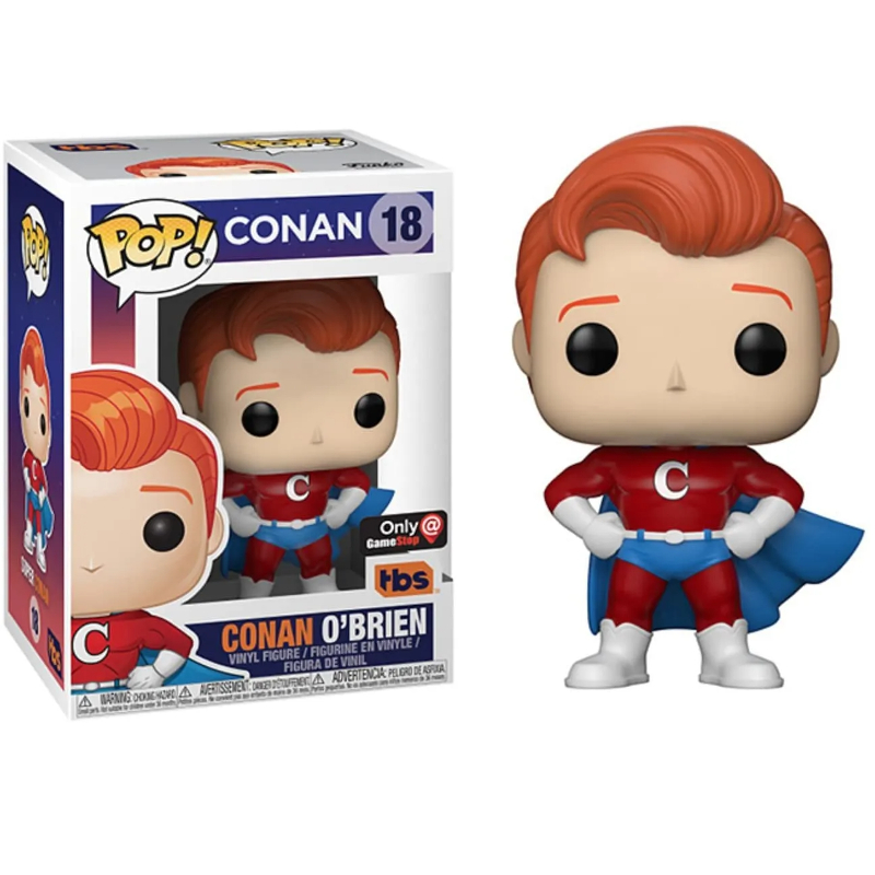 Funko Pop! Comedian Conan O'Brien 18 Exclusivo Original