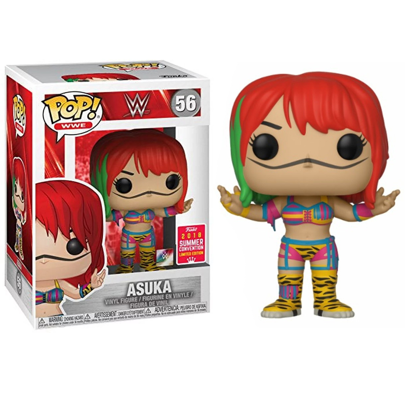 WWE FUNKO POP ASUKA 限定版 アスカ フィギュア Funko Pop! WWE Asuka 56 Exclusivo Original Colecionavel