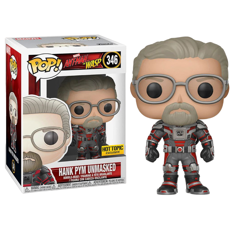 FunkoPop！346 HANK PYM UNMASKED 　限定版 Amazon.com: Funko Pop! Marvel #346 Ant-Man & The Wasp