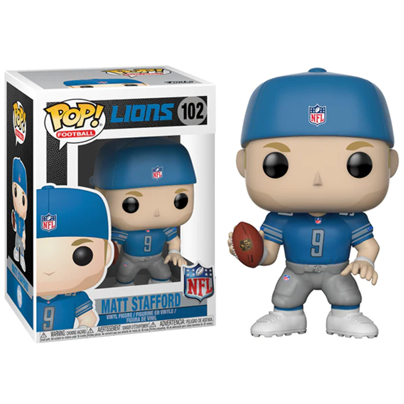 Funko Pop! Football Lions Matt Stafford 102 NFL Original - Moça do