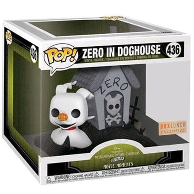 Funko Pop! Disney O Estranho Mundo de Jack Zero In Doghouse 436