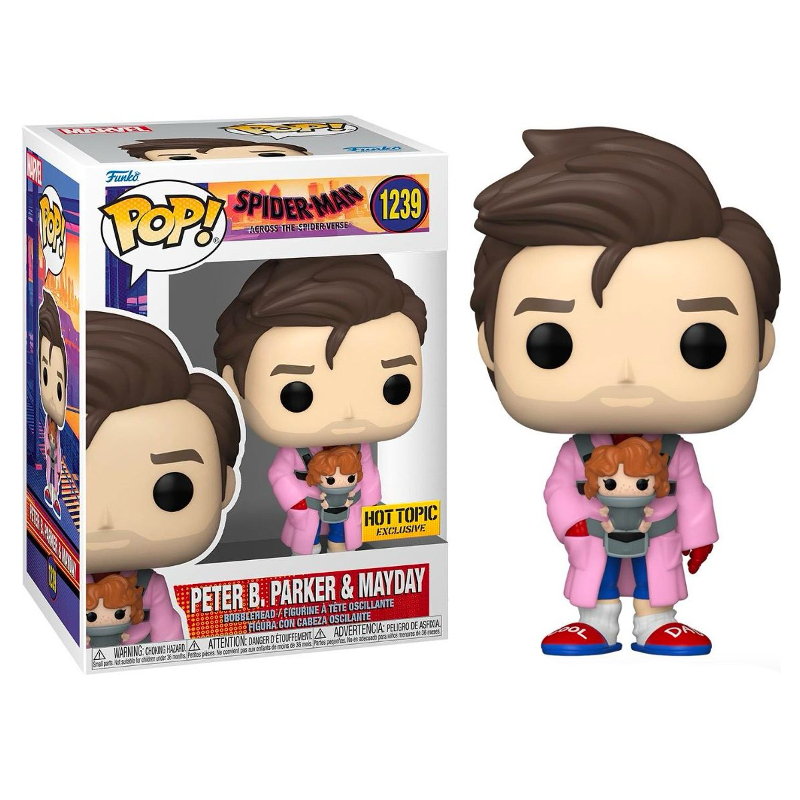 Funko Pop! Spider-Man Peter B. Parker & Mayday 1239 Exclusivo