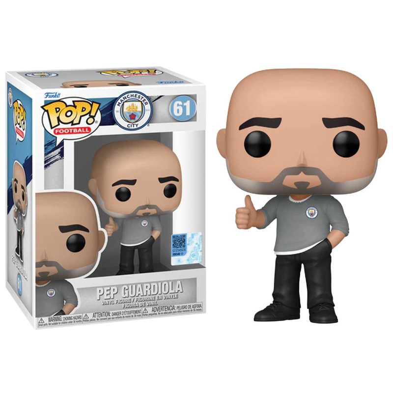 Funko Pop! Football Futebol Manchester City Pep Guardiola 61