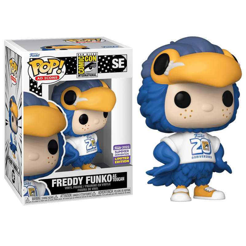 Funko Pop! Ad Icons Freddy Funko as Toucan SE Exclusivo