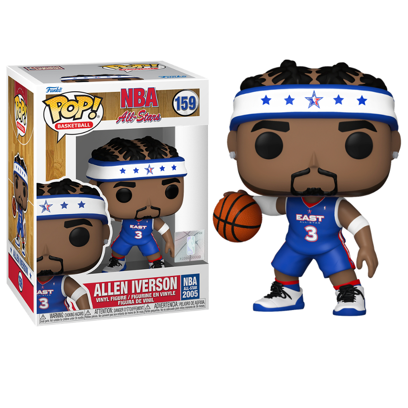 Funko Pop! Basketball NBA All Stars Allen Iverson 159 Exclusivo