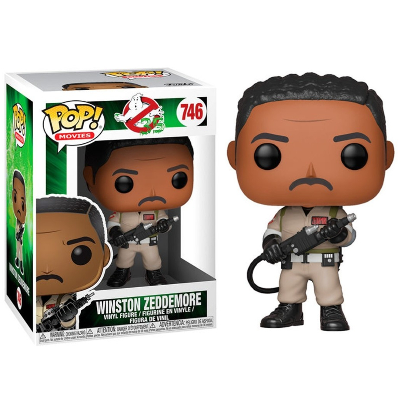 Funko Pop! Filmes Winston Zeddemore 746 Original Colecionavel