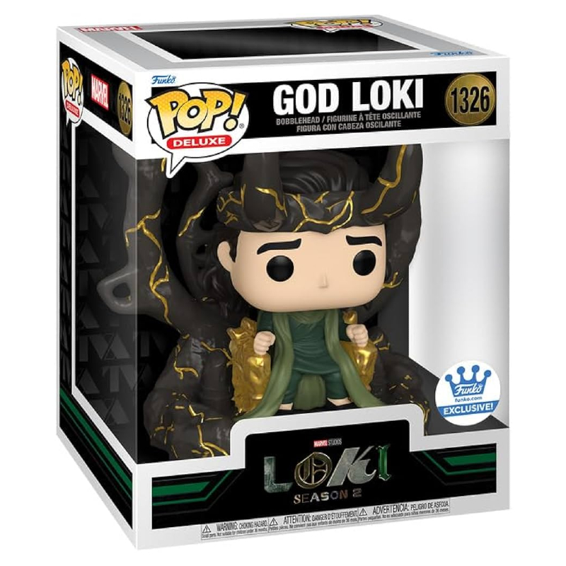 Funko Pop! Marvel Loki God Loki 1326 Exclusivo Original