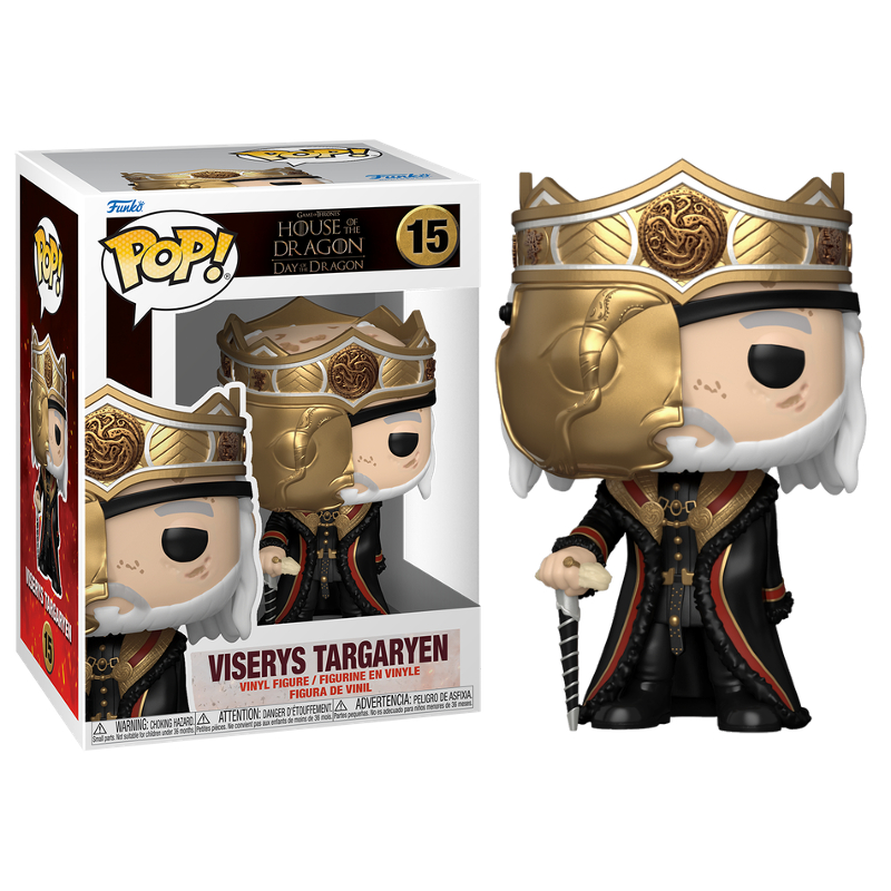 Funko Pop! Television House Of The Dragon / A Casa do Dragão Viserys Targaryen 15