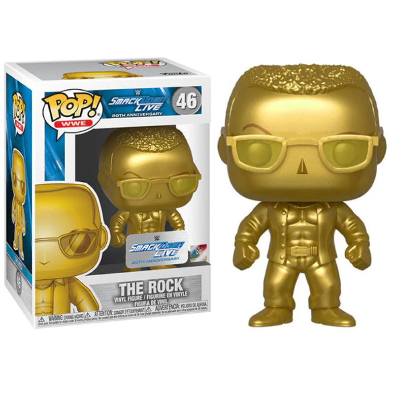 Funko Pop! WWE The Rock 46 Exclusivo Original Colecionavel - Moça do ...