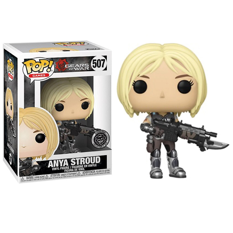 Funko Pop! Games Gears Of War Anya Stroud 507 Exclusivo Original
