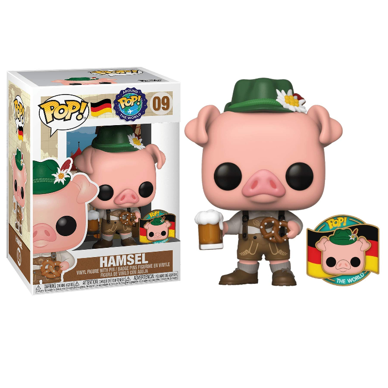 Funko Pop! Icons Around The Wolr Hamsel 09 Exclusivo Original