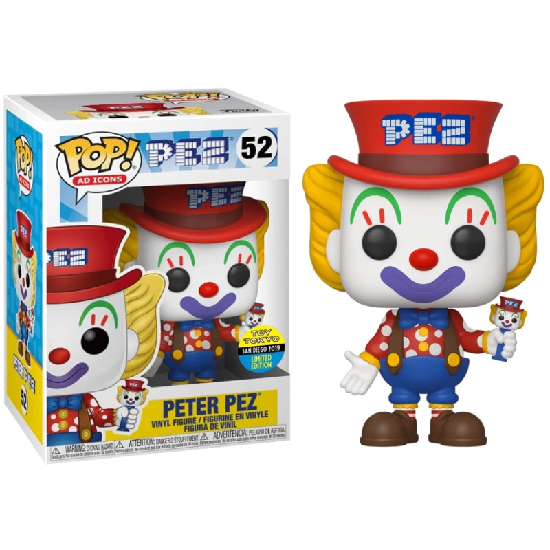 Funko Pop! Ad Icons PEZ Peter Pez 52 Exclusivo Original - Moça do