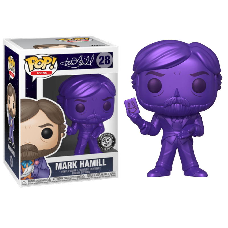 Funko Pop! Icons Mark Hamill 28 Exclusivo Original - Moça do Pop - Funko  Pop é aqui!