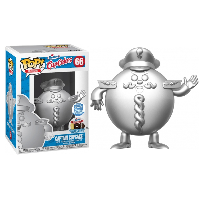 Funko Pop! Ad Icons Captain Cupcake 66 Exclusivo