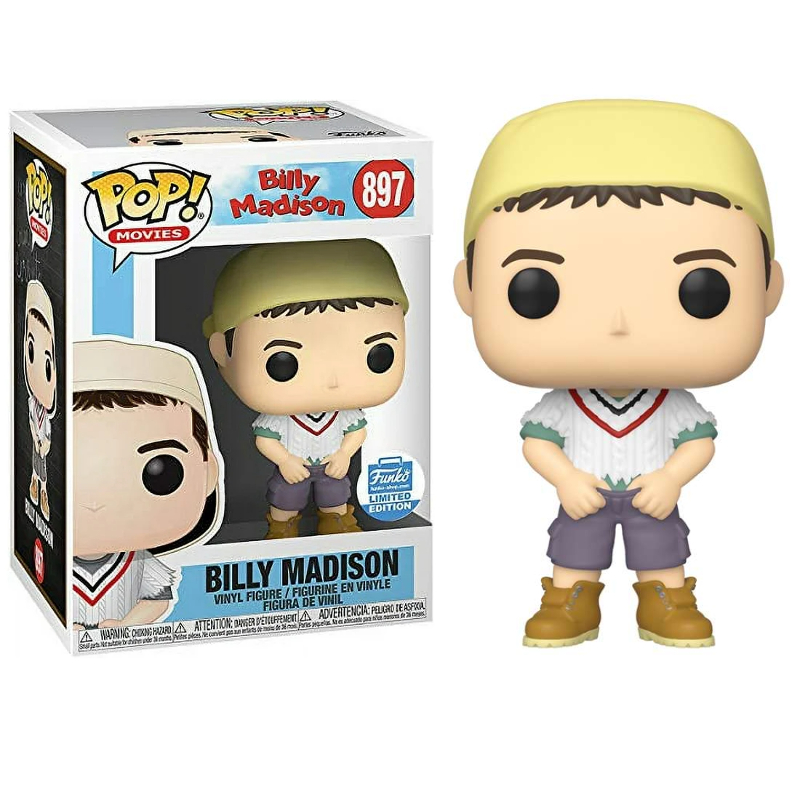 Funko Pop! Filme Billy Madison, Um Herdeiro Bobalhão Billy Madison