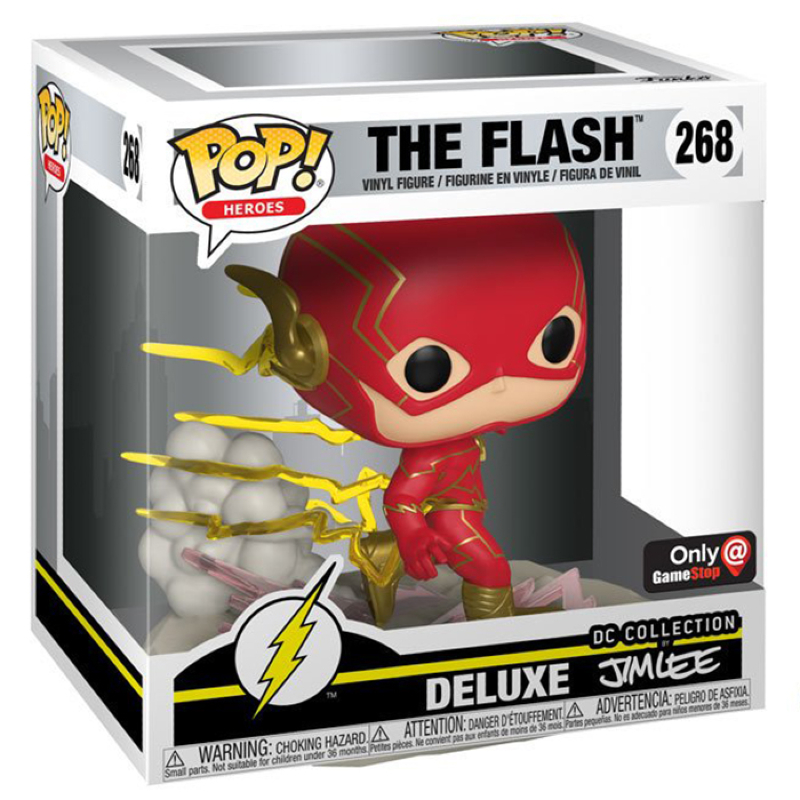 funko pop フラッシュ ６点セット FUNKO POP THE FLASH 268 GAME STOP DC COLLECTION DELUXE BY JIM LEE