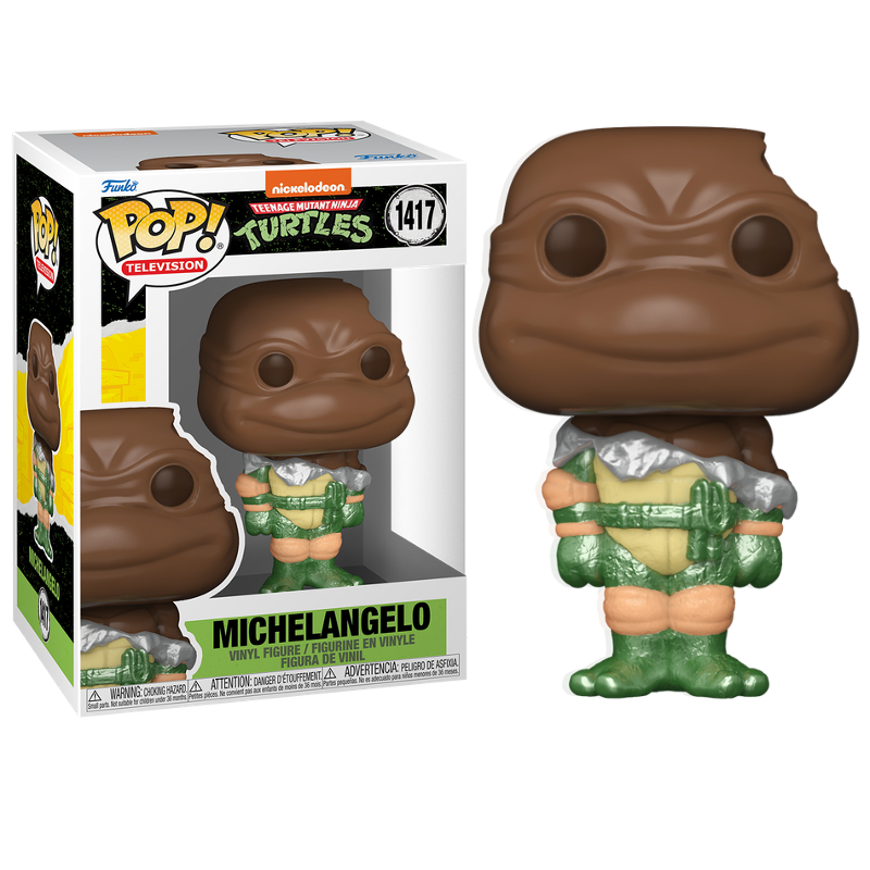 Funko Pop! Television Ninja Turtles Michelangelo 1417 Original