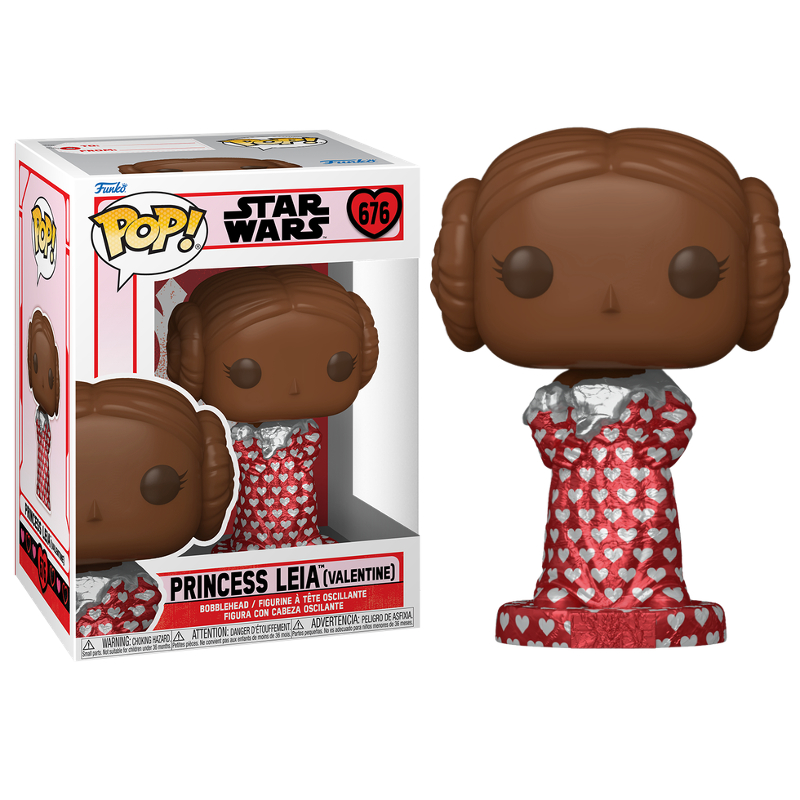 Funko Pop! Television Star Wars Princess Leia Valentine 676