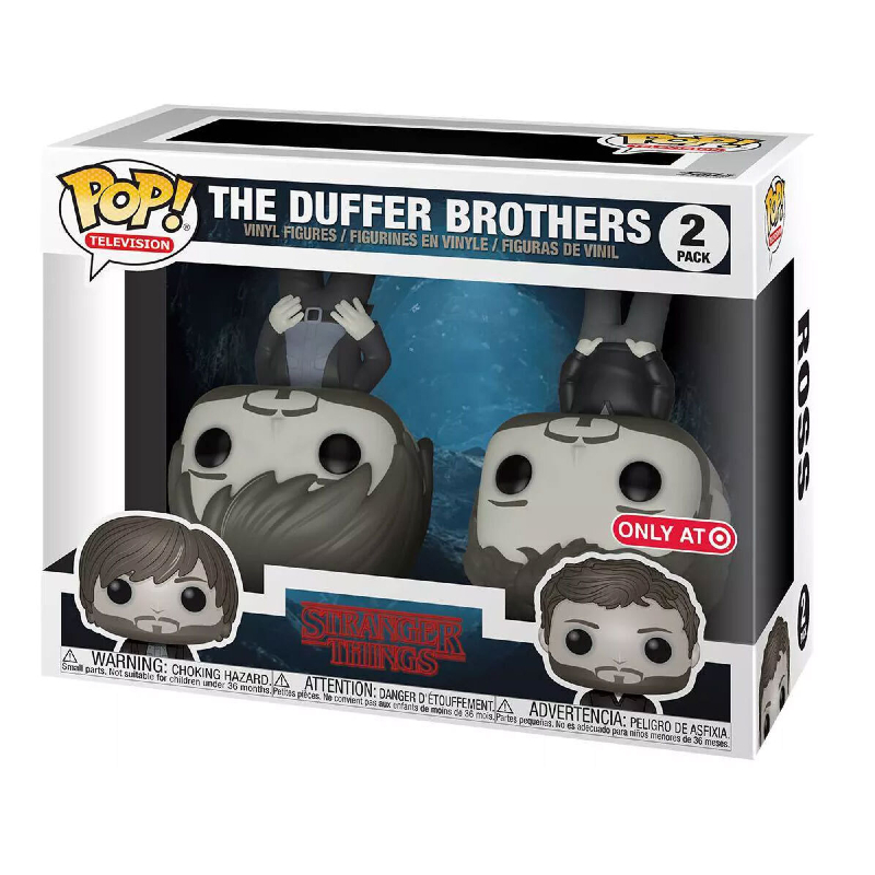 Funko Pop! Stranger Things The Duffer Brothers 2 Pack Exclusivo