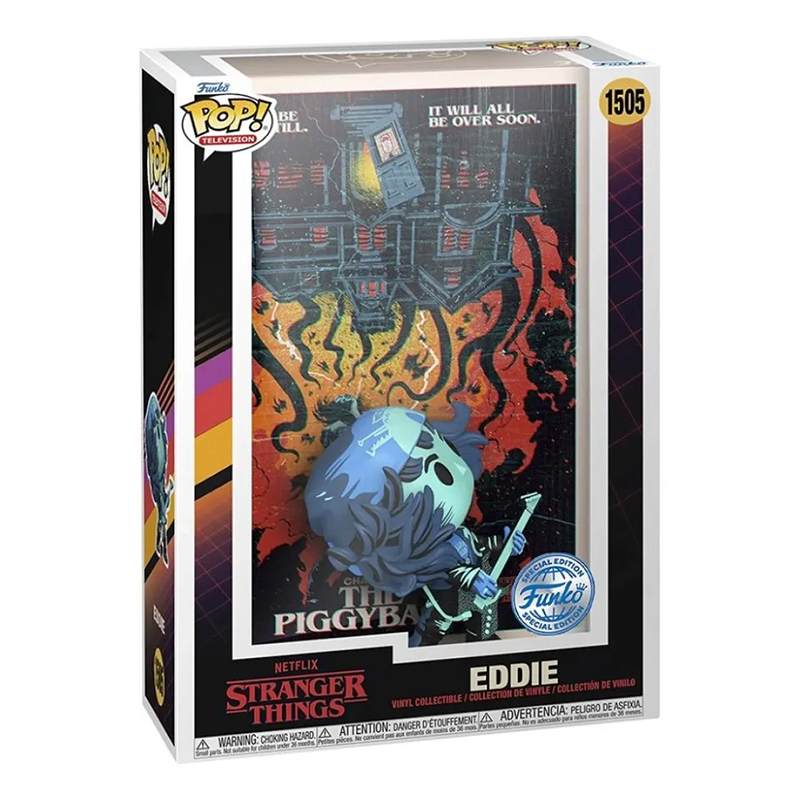 Funko Pop! Album Stranger Things Eddie 1505 Exclusivo Original