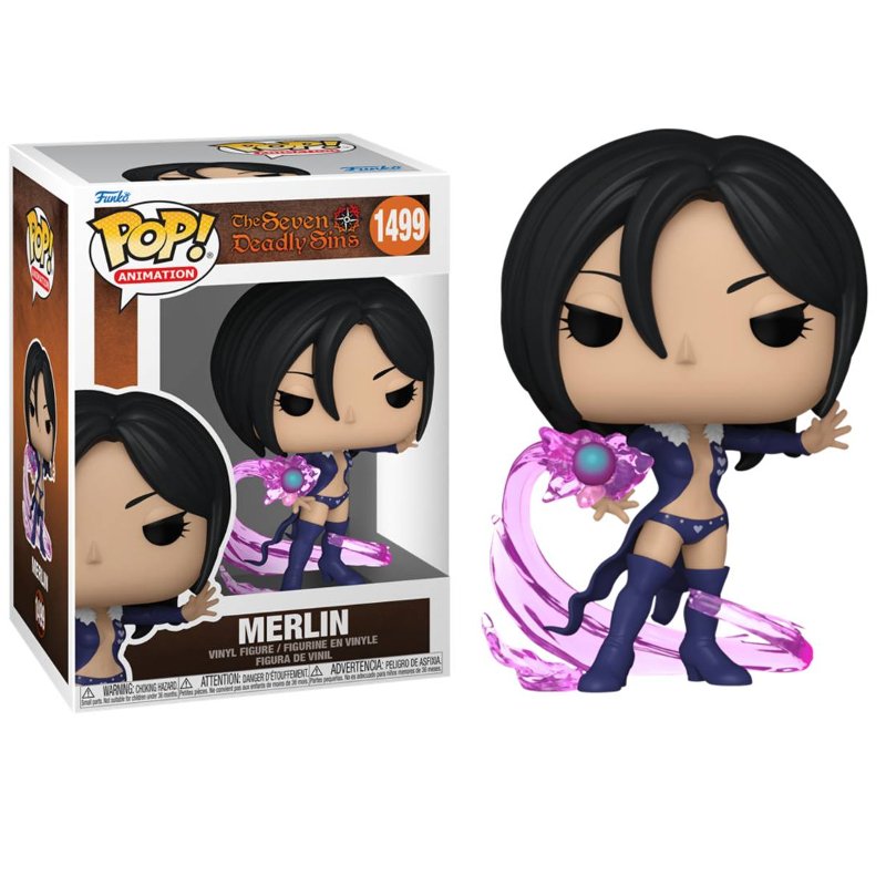 Funko Pop! Animation The Seven Deadly Sins Merlin 1499 Original
