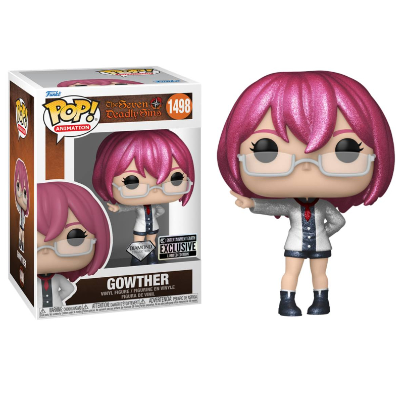 Funko Pop! The Seven Deadly Sins Gowther 1498 Exclusivo Diamond