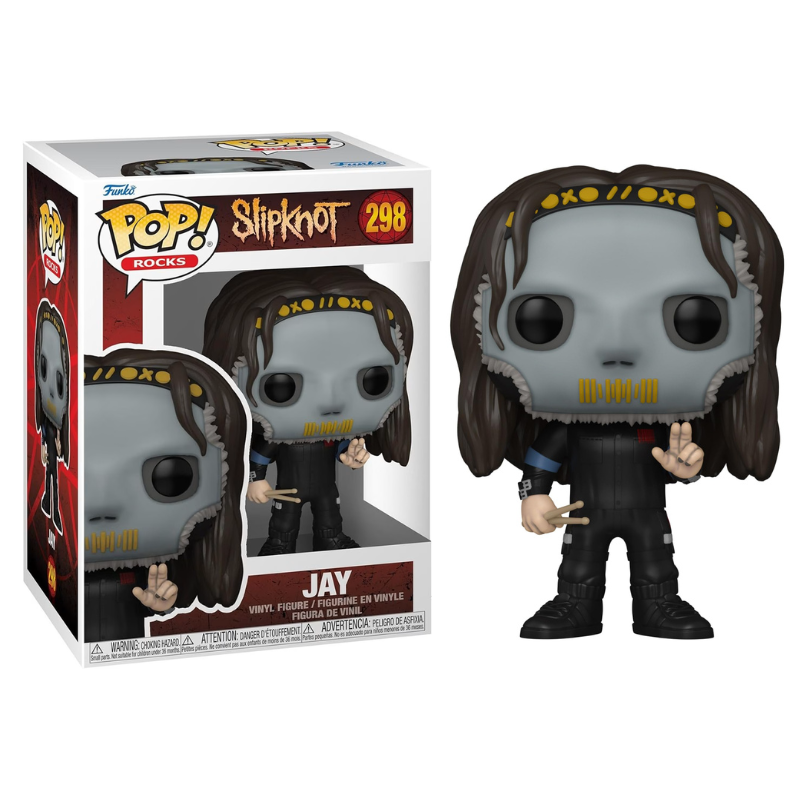 Funko Pop! Rocks Slipknot Jay 298 Original Colecionavel - Moça do