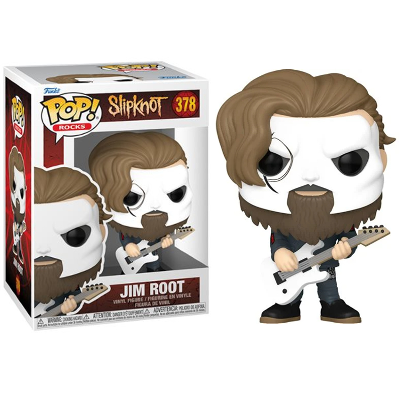 Funko Pop! Rocks Slipknot Jim Root 378 Original Colecionavel - Moça do ...