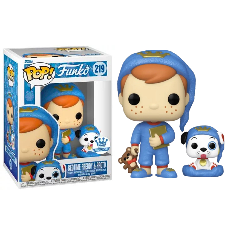Funko Pop! Funko Bedtime Freddy & Proto 219 Exclusivo Original