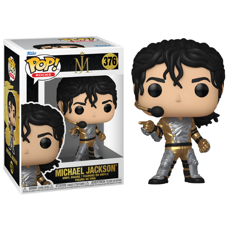 Funko Pop! Rocks Michael Jackson 376 Original Colecionavel - Moça