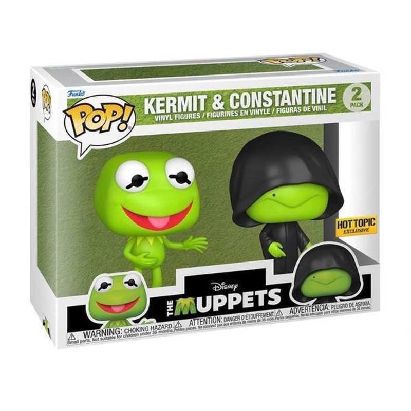 Funko Pop! The Muppets Kermit & Constantine 2 Pack Exclusivo