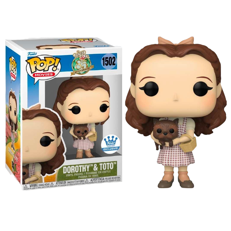 Funko Pop! O Magico de Oz The Wizard of Oz Dorothy & Toto 1502