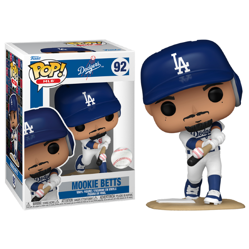 Funko Pop! Baseball MBL Mookie Betts 92 Exclusivo Original - Moça