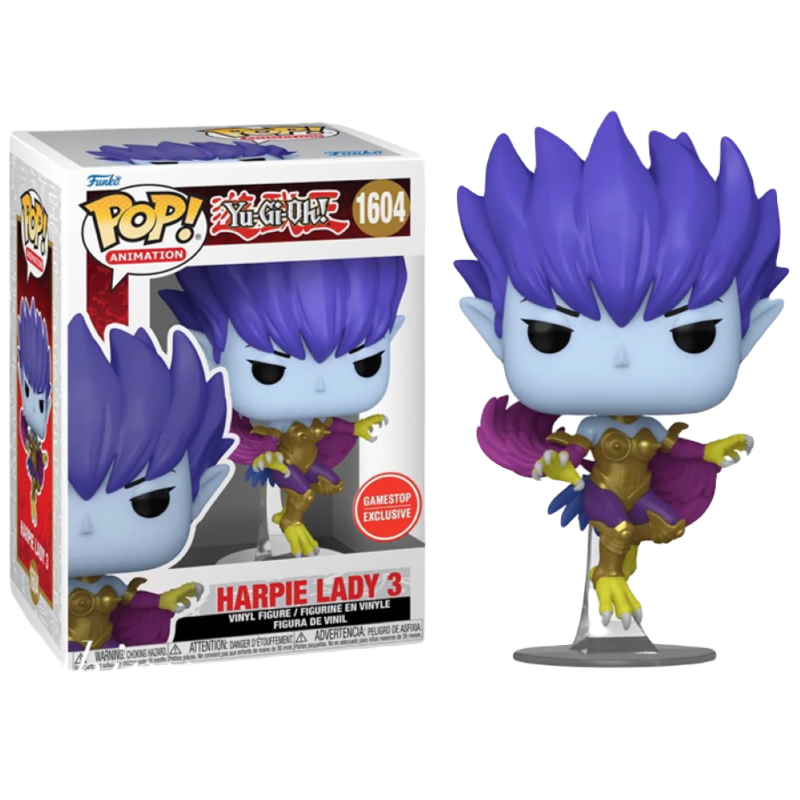 Funko Pop! Animation YU-Gi-OH Harpie Lady 3 1604 Exclusivo