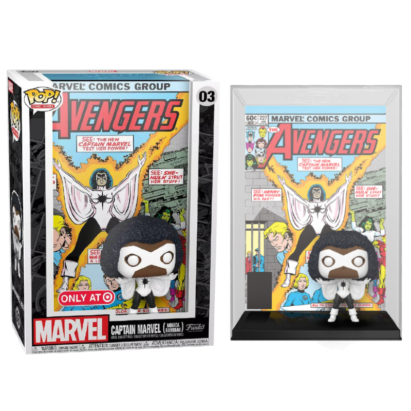 Funko Pop! Album Marvel Capita Marvel / Captain Marvel (Monica Rambeau) 03 Exclusivo