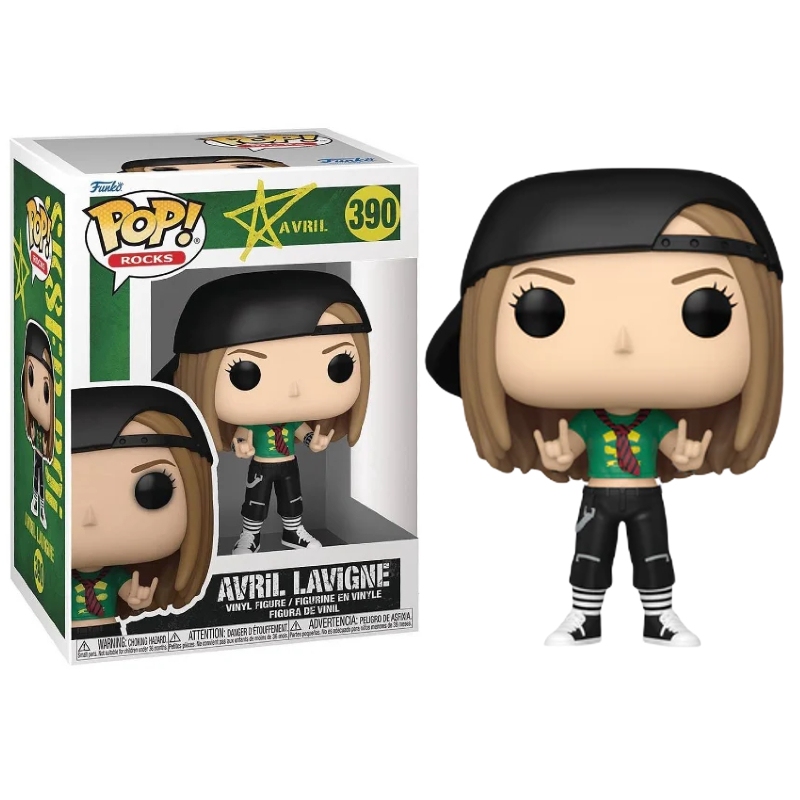 Funko Pop! Albums Rocks Avril Lavigne 390 Original Colecionavel - Moça ...