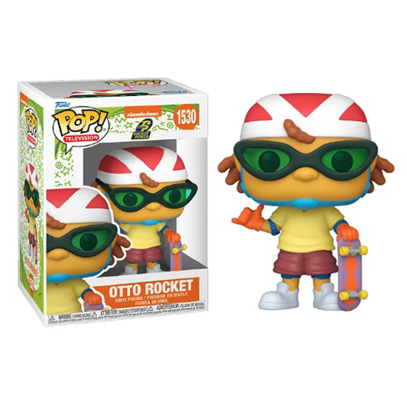 Funko Pop! Nickelodeon Rocket Power Otto Rocket 1530 Original