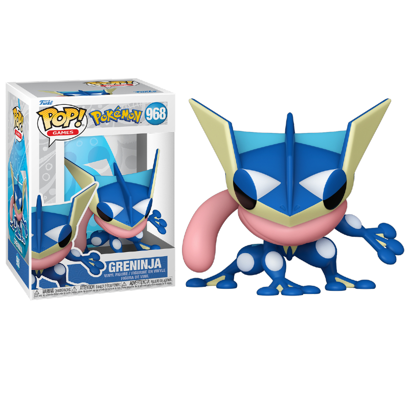 Funko Pop! Games Pokemon Greninja 968 Original Colecionavel - Moça