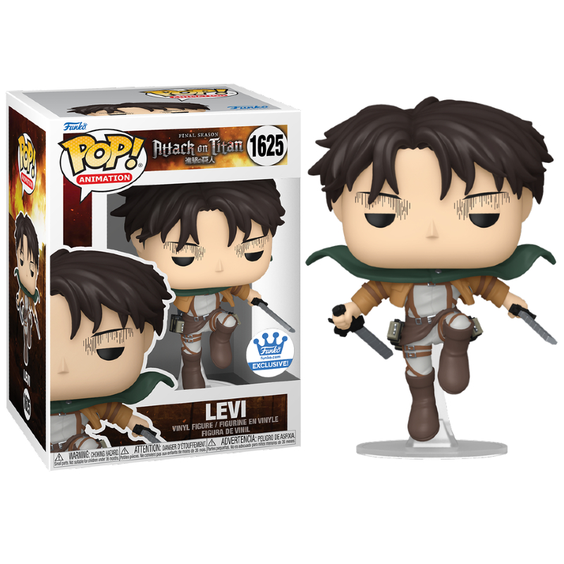 Funko Pop! Animation Attack On Titan Levi 1625 Exclusivo