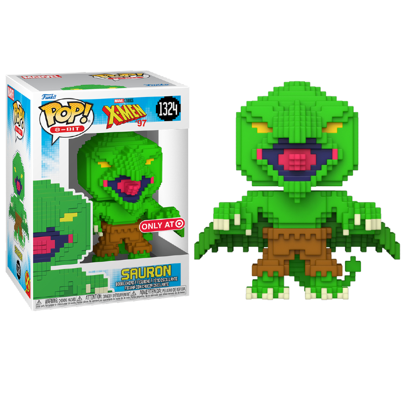 Funko Pop! 8-Bit Marvel X-Men Sauron 1324 Exclusivo Original