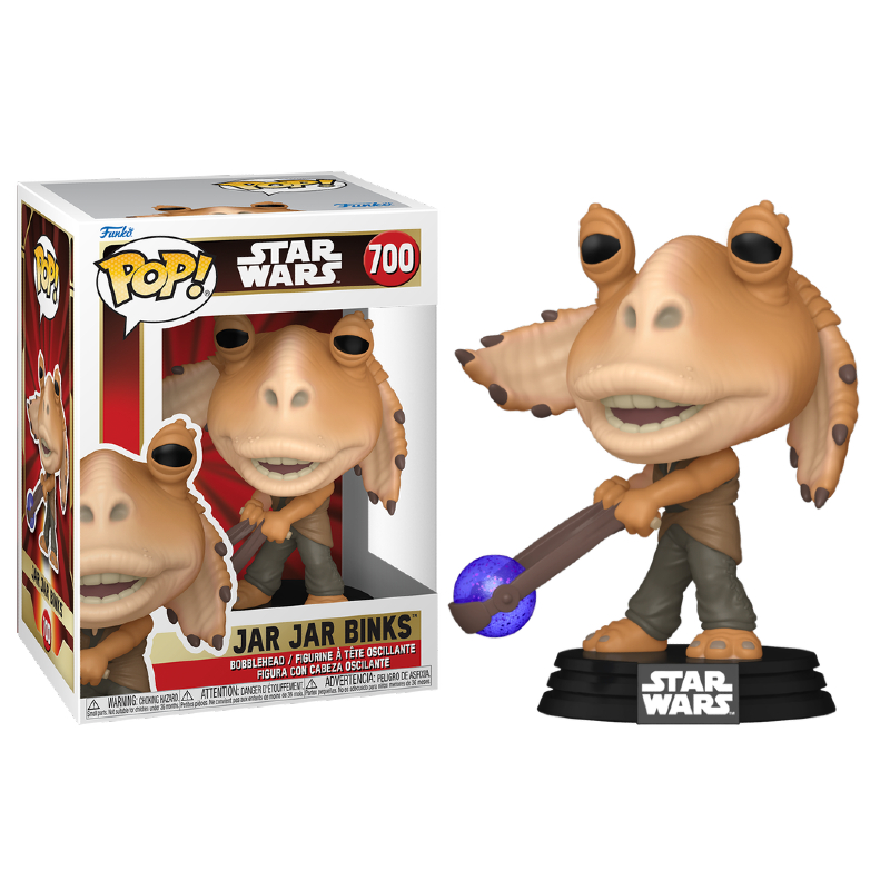 FunkoPop！27 JAR JAR BINKS ジャージャービンクス Funko Pop! Television Star Wars Jar Jar Binks 700 Original