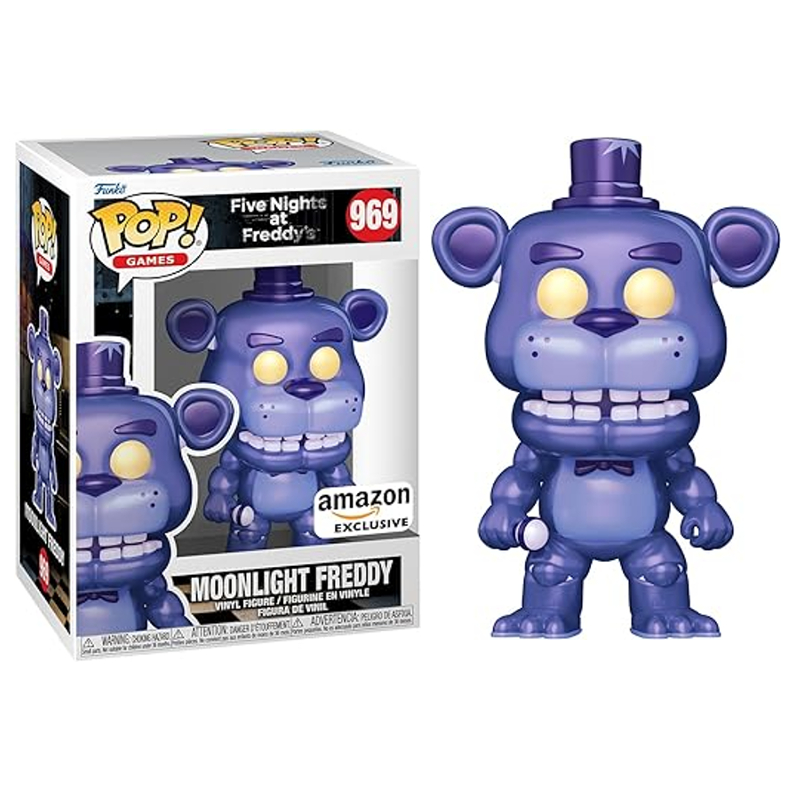 Funko Pop! Five Nights At Freddy's Moonlight Freddy 969 Exclusivo