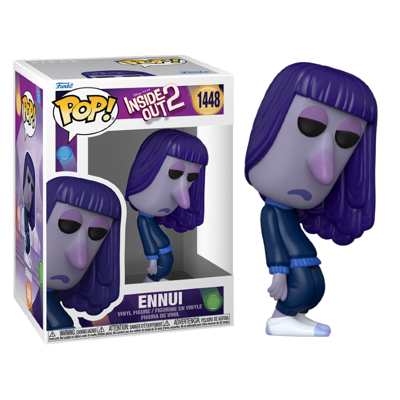 Funko Pop! Disney Divertida Mente 2 Tedio Ennui 1448 Original - Moça do ...